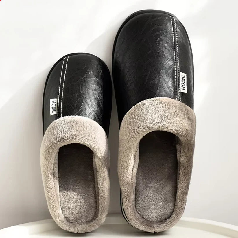 Elegante leren comfortsandalen