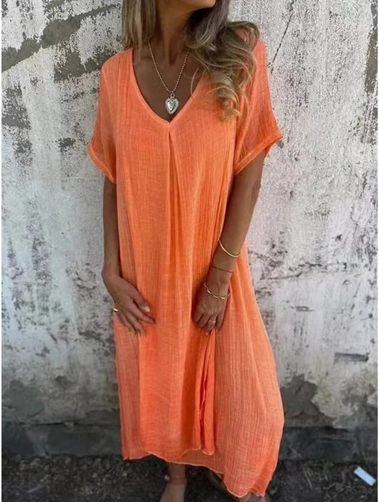 Jane™ | Comfortabele Jurk met V-hals