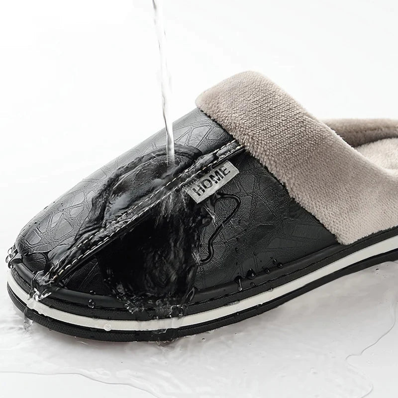 Elegante leren comfortsandalen