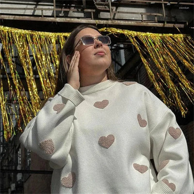 DYVAE – Herzpullover (mehrere Farben)