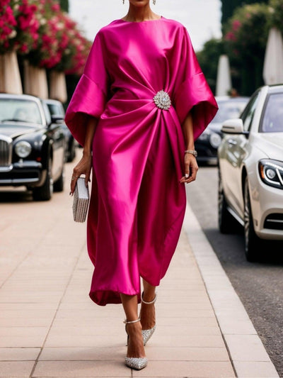 Diva™ - Luxe Satijn Jurk
