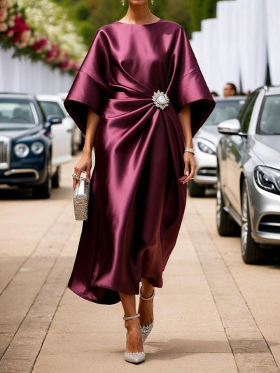 Diva™ - Luxe Satijn Jurk