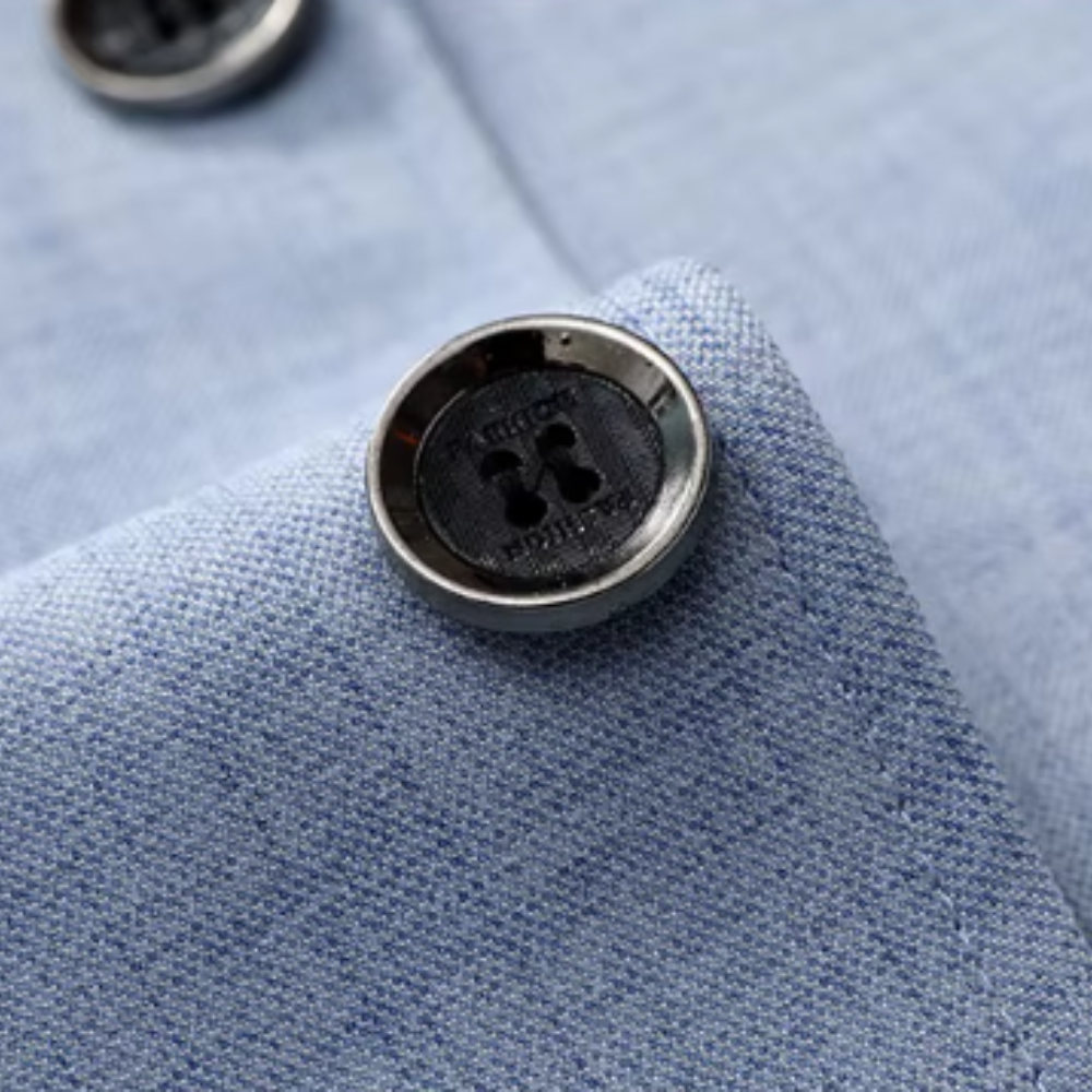 Ademende heren blazer