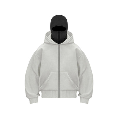 Hoodie met ritssluiting