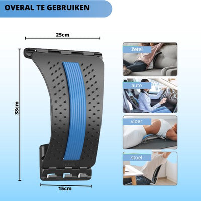 Backstretcher Pro – Verstellbarer Rückenstrecker 