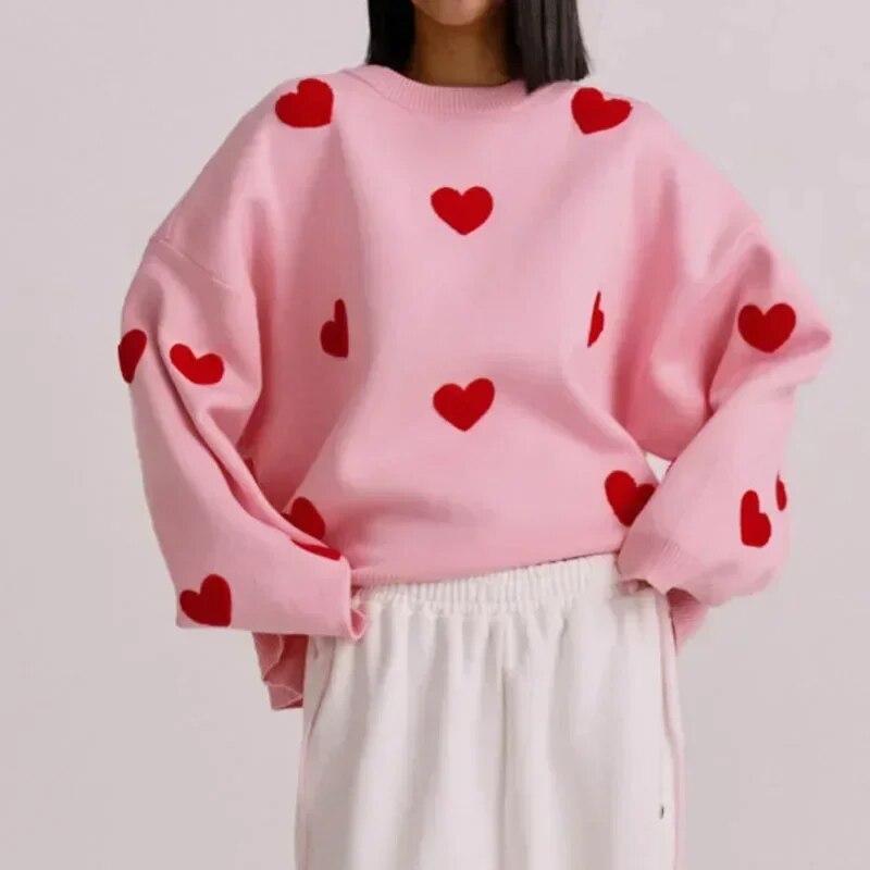 DYVAE – Herzpullover (mehrere Farben)