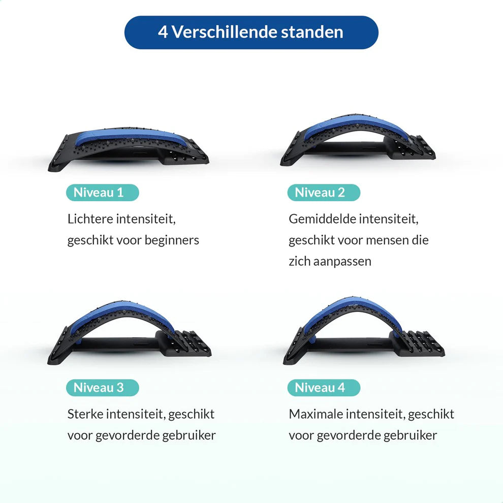 Backstretcher Pro – Verstellbarer Rückenstrecker 