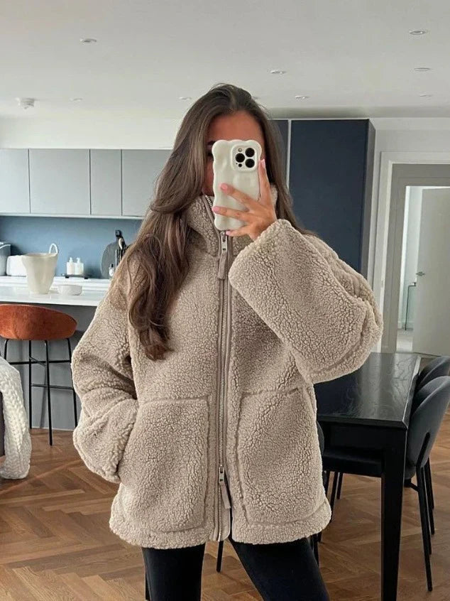 Anastasia | Weicher warmer Wintermantel