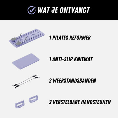 Pilates Reformer – Faltbares Pilatesgerät