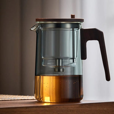 Theepot Glas Hittebestendig filter