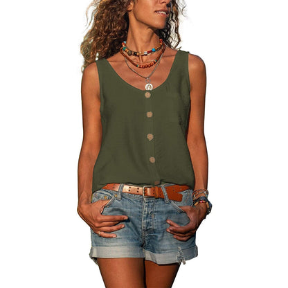 Julie – Lichtgewicht Mouwloze Top