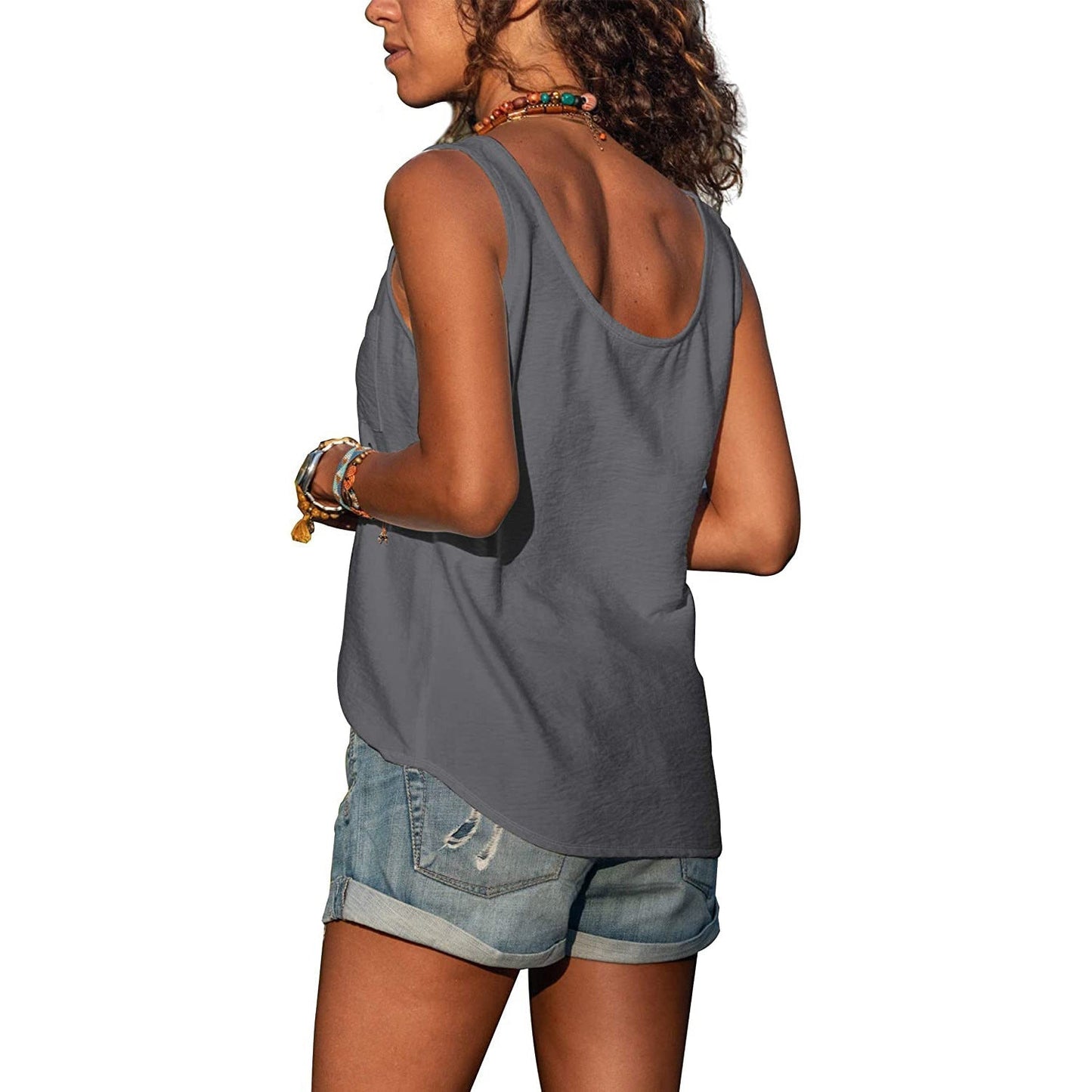 Julie – Lichtgewicht Mouwloze Top