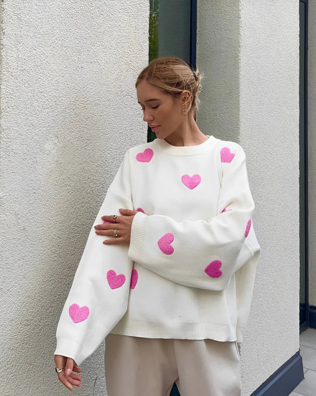 DYVAE – Herzpullover (mehrere Farben)