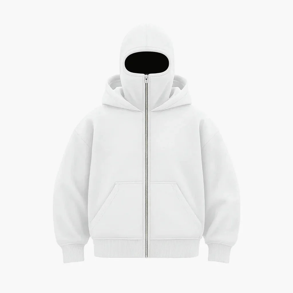 Hoodie met ritssluiting
