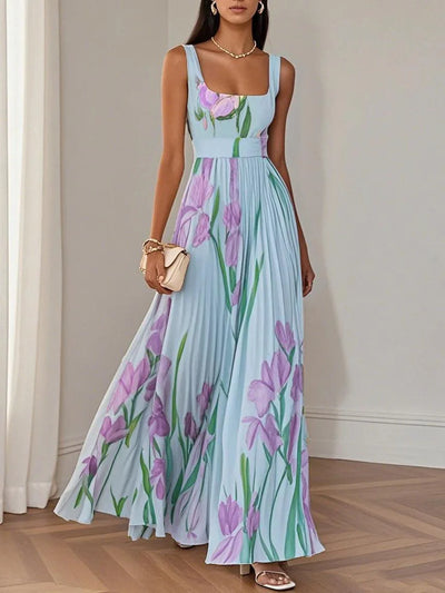 Charlotte™ | Chiffon-Maxikleid