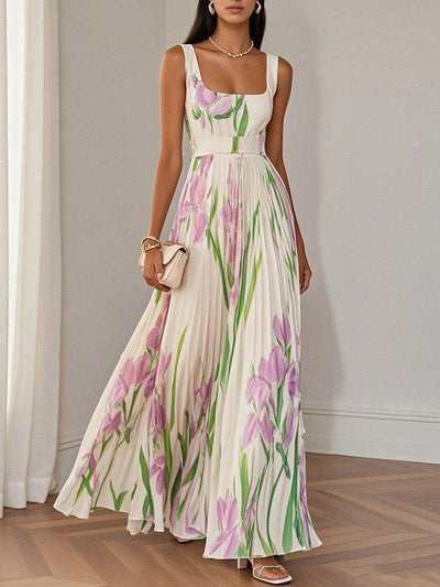 Charlotte™ | Chiffon-Maxikleid