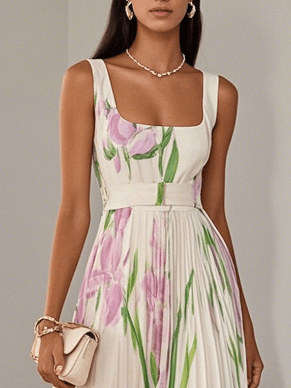 Charlotte™ | Chiffon-Maxikleid