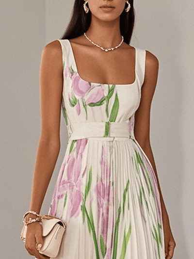 Charlotte™ | Chiffon-Maxikleid