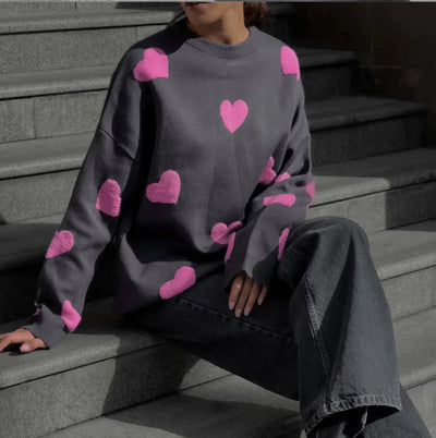 DYVAE – Herzpullover (mehrere Farben)