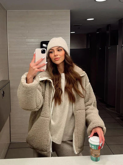 Anastasia | Weicher warmer Wintermantel