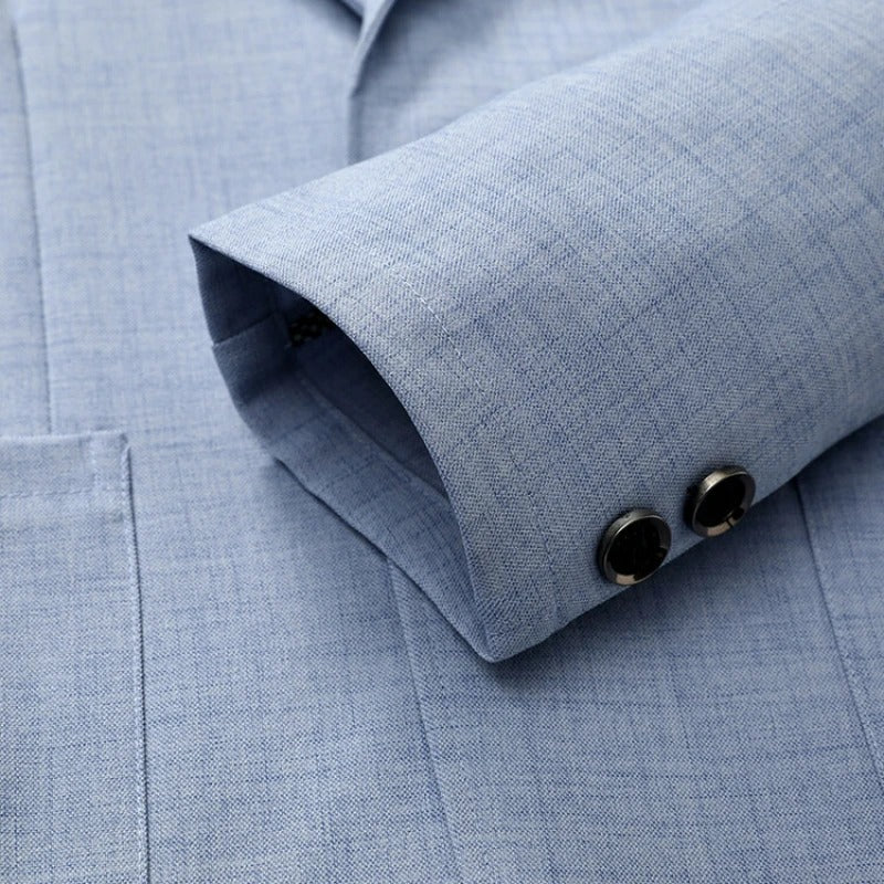 Ademende heren blazer