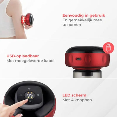 Elektrischer Cupper - Cellulite-Massagegerät 