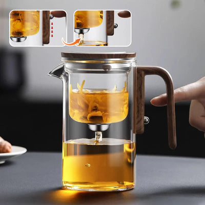 Theepot Glas Hittebestendig filter